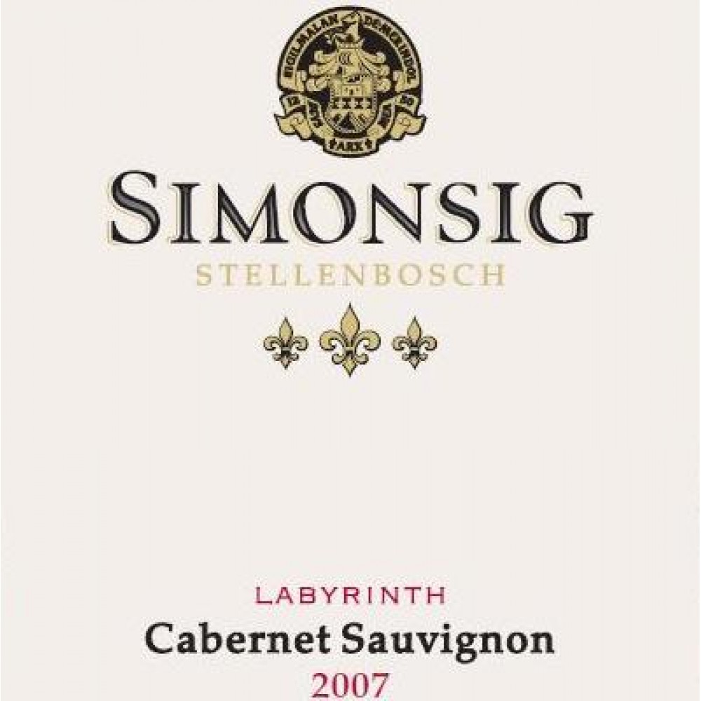 Simonsig Labyrinth Cabernet Sauvignon 2018