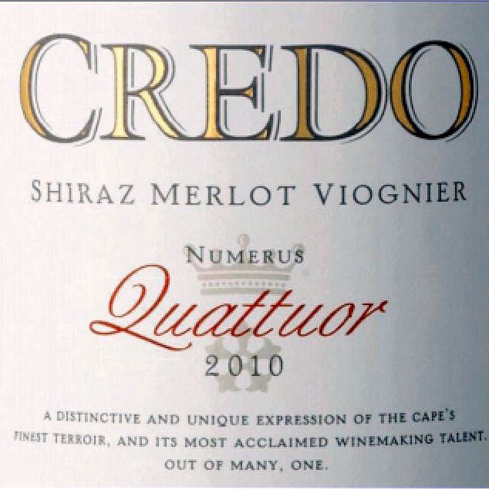 Credo Shiraz Merlot Viognier 2020